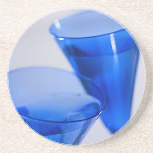 Verres à vin contemporains Dessous de verre en grè (Devant)