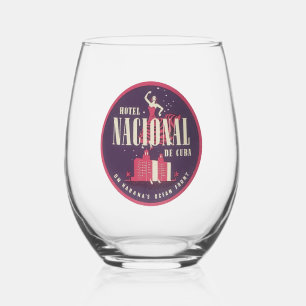 Verres à vin sans pied Cuba