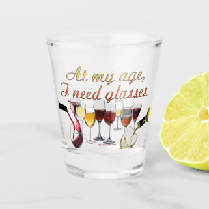 Verres à vin SlipperyJoe's jeu de mots coquin roug