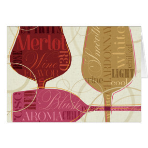 Verres de vin colorés