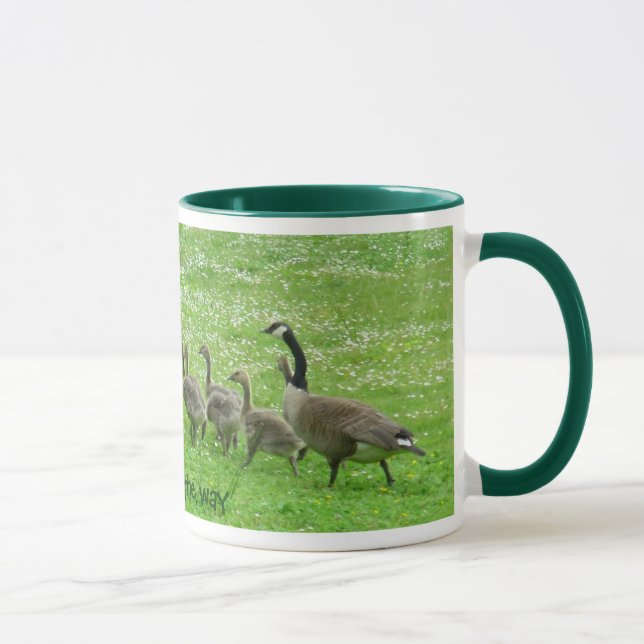 Verres d'oies de tasses de tasses de café d'oies (Droite)