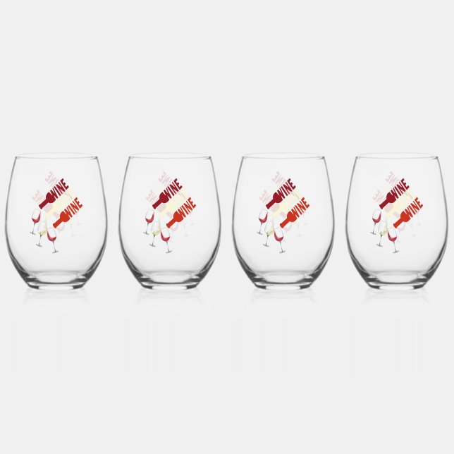 Verres sans pierre à quatre soirs Vin (Recto)