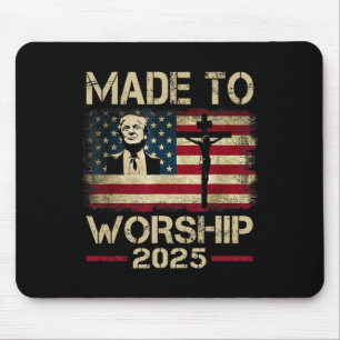 Verrichtet, um Amerika 2025 Neujahrsziel Trump U z Mousepad