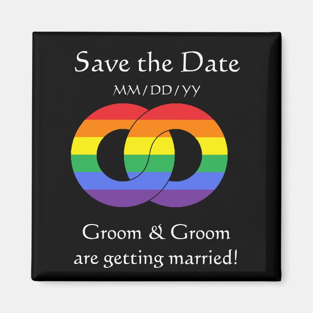 Verriegelungen - Regenbogen - Magnet (Vorne)