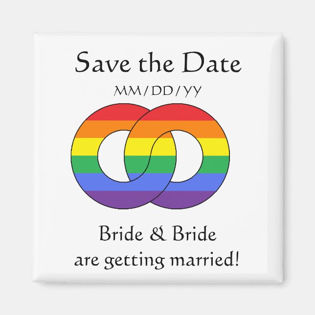 Verriegelungen - Regenbogen - Magnet (Vorne)