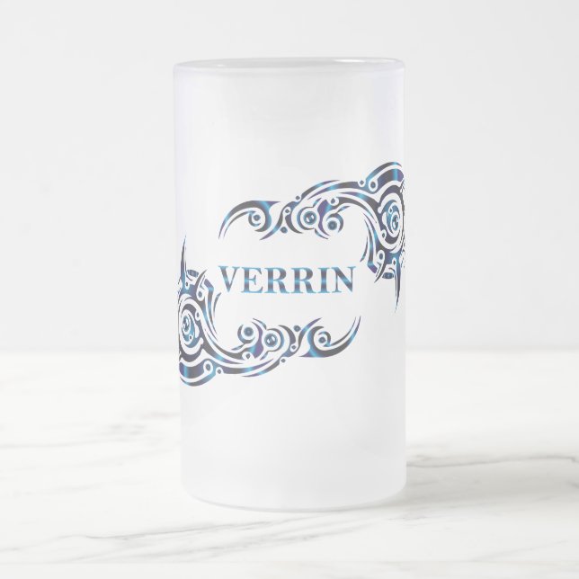 Verrin 3 Bierglas Mattglas Bierglas (Mittel)
