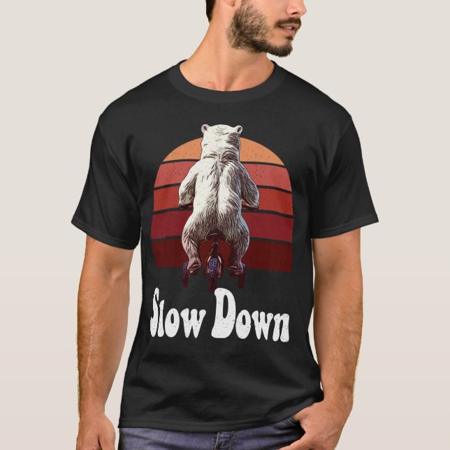 Verringere Die Geschwindigkeit T-Shirt (Vorderseite)