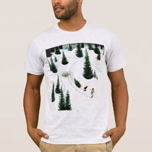 Verringern des Baums T-Shirt