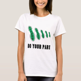 Verringern Sie Ihren Kohlenstoff-Abdruck T-Shirt