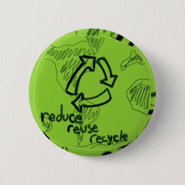 Verringern Sie Wiederverwendung recyceln Button (Vorderseite)