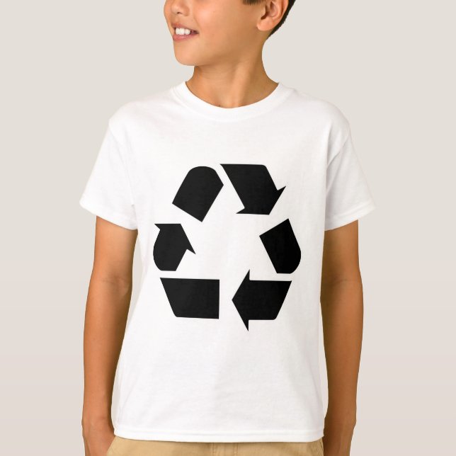 Verringern Sie Wiederverwendung recyceln T-Shirt (Vorderseite)