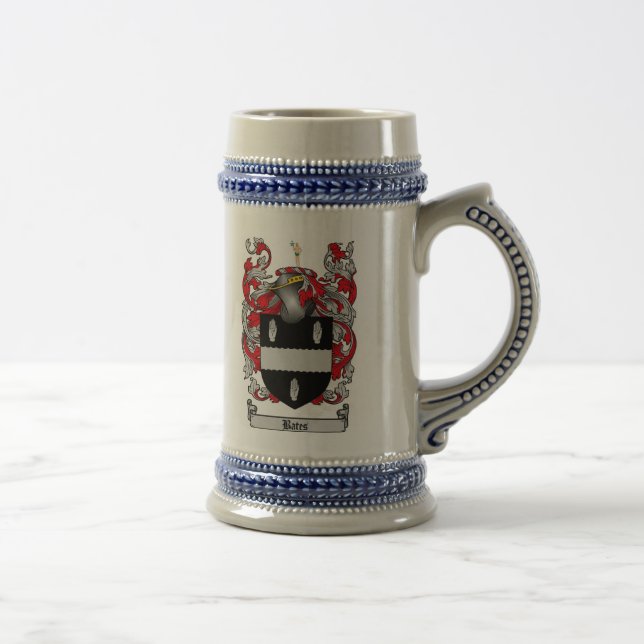 Verringert Wappen Stein/Beizbrühe-Familienwappen Bierglas (Rechts)