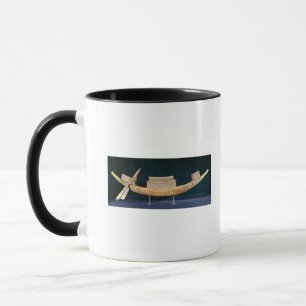 Verringertes Modell eines Bootes vom Grab Tasse