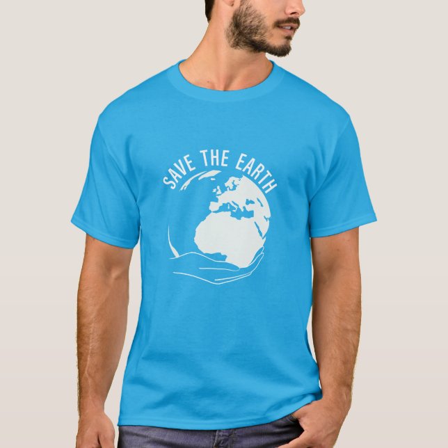 Verringerung der Wiederverwendung gerecycelt rett  T-Shirt (Vorderseite)