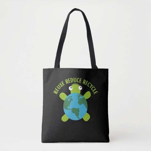 Verringerung der Wiederverwendung Gerecycelt Schil Tasche (Vorderseite)