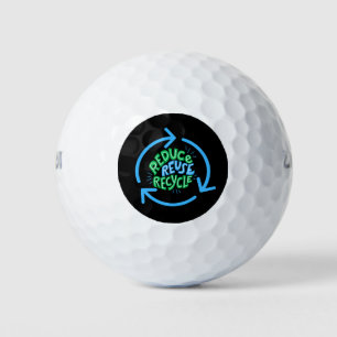 Verringerung der Wiederverwendung Gerecycelt Umgeb Golfball