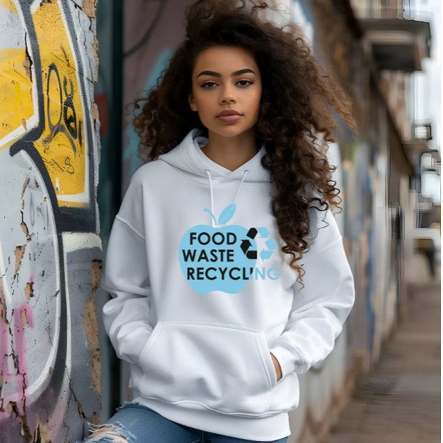 Verringerung von Lebensmittelabfällen, die ökologi Hoodie (Von Creator hochgeladen)