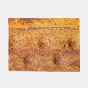 Verrostete befestigte Metalltür-Matte Fußmatte
