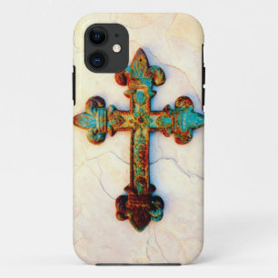 Verrosteter Eisen-Kreuz iPhone 5 Fall Case-Mate iPhone Hülle