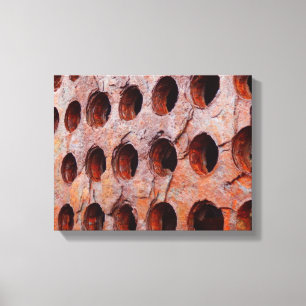 Verrosteter perforierter MetallLeinwand-Druck Leinwanddruck
