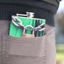 Verrouillage et flacon à chaîne