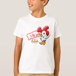 Verrückt der Huhn-T - Shirt