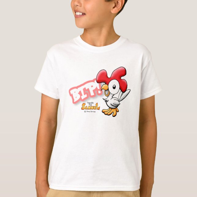Verrückt der Huhn-T - Shirt (Vorderseite)