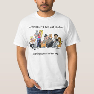 Verrückt für Katzen-T - Shirt