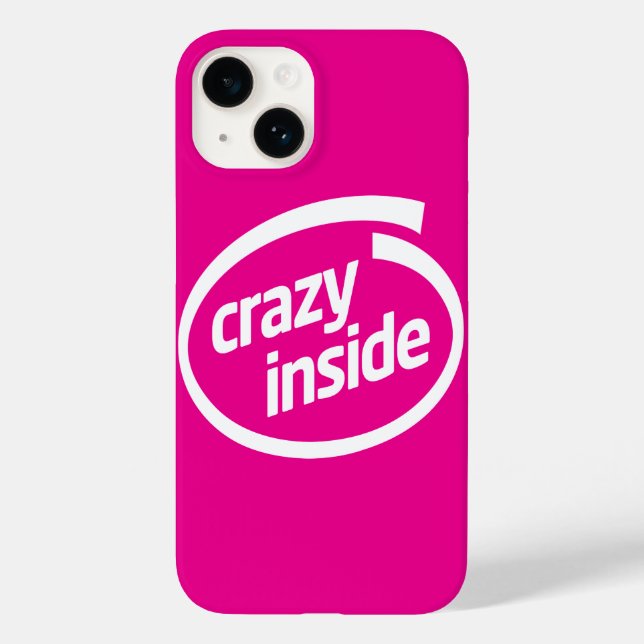 Verrückt im Innern Case-Mate iPhone 14 Hülle (Rückseite)