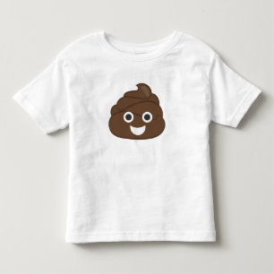 Verrückt kacken Sie Emoji Kleinkind T-shirt