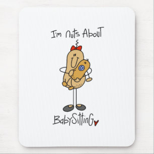 Verrückt nach Babysitten Mousepad