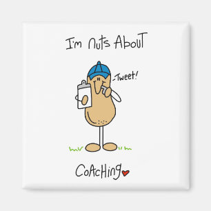 Verrückt nach Coaching T-Shirts und Geschenke Magnet