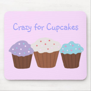 Verrückt nach Cupcakes Mousepad