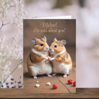 Verrückt nach dir Hamster Glückliches Valentinsgru