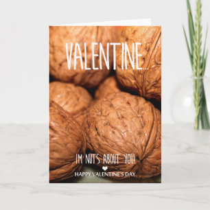 Verrückt nach dir Valentinstag Feiertagskarte