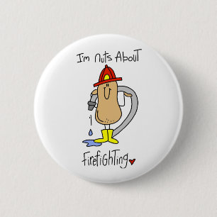 Verrückt nach Feuerwehr T-Shirts und Geschenken Button