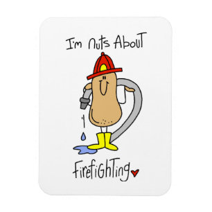 Verrückt nach Feuerwehr T-Shirts und Geschenken Magnet