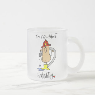 Verrückt nach Feuerwehr T-Shirts und Geschenken Mattglastasse