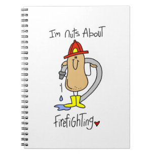 Verrückt nach Feuerwehr T-Shirts und Geschenken Notizblock