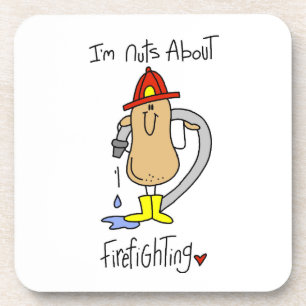 Verrückt nach Feuerwehr T-Shirts und Geschenken Untersetzer