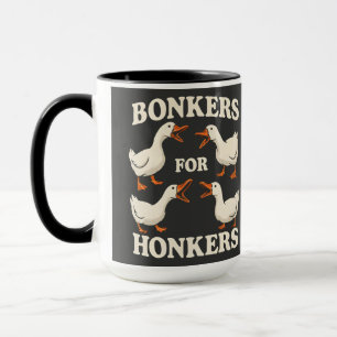 Verrückt nach Gänsen Gans-Design   Gans-Liebhaber  Tasse