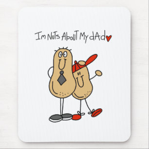Verrückt nach meinem Dad-Jungen Mousepad