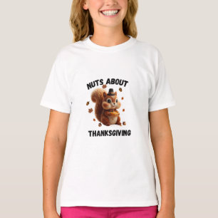 Verrückt nach Pie – Süßes Garn-Eichhörnchen Thanks T-Shirt