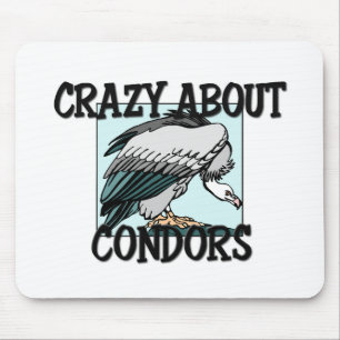 Verrückt über Kondore Mousepad