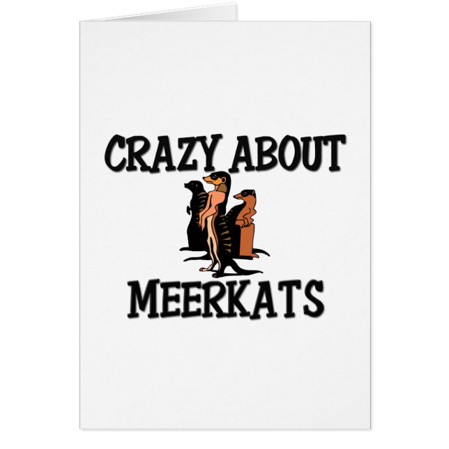 Verrückt über Meerkats (Vorne)