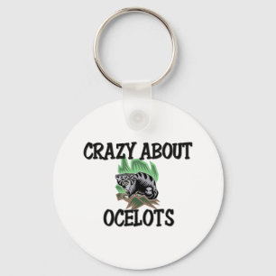 Verrückt über Ocelots Schlüsselanhänger
