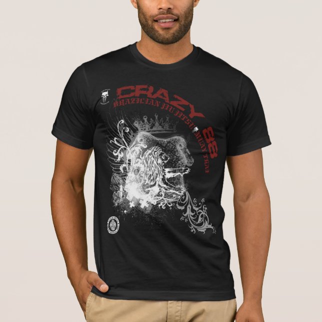 VERRÜCKTE 88 EIN LÖWE-STOLZ T-Shirt (Vorderseite)