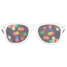 Verrückte Augen Sonnenbrille sehen Punkte?