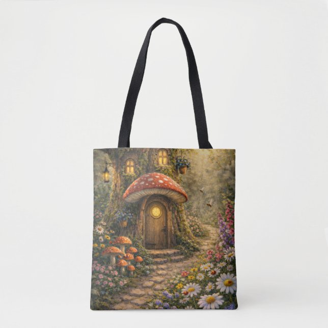 Verrückte Baumhütte Tasche (Vorderseite)