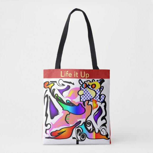 Verrückte coole Taschen-Tasche Tasche (Vorderseite)